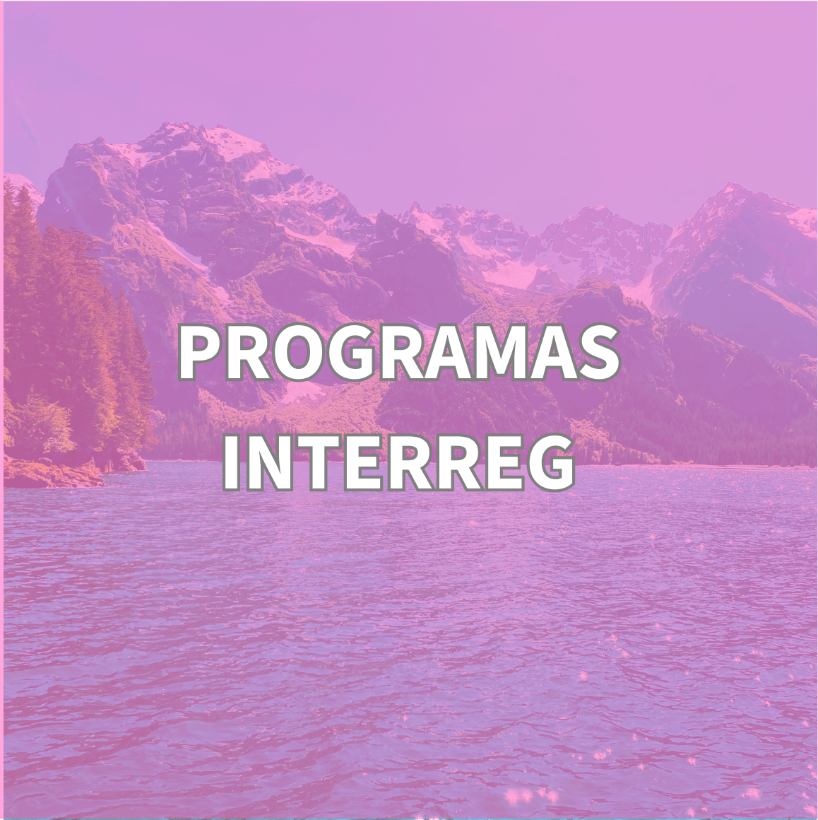 programas INTERREG